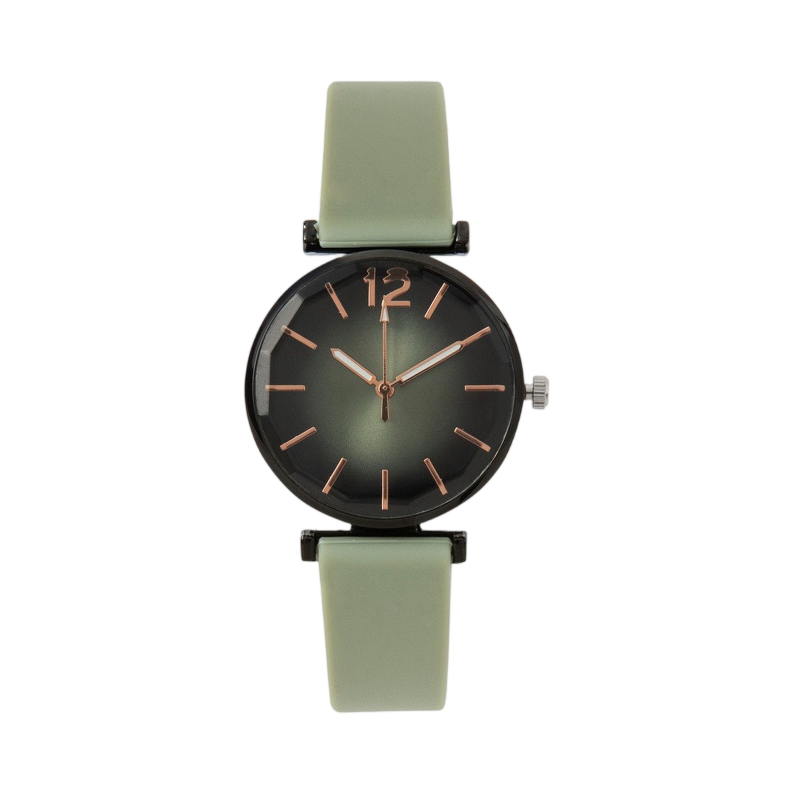 Women'S Fashion Digital Watch - แฟชั่นผู้หญิงนาฬิกากีฬาสีดํา Dial นาฬิกาควอตซ์ Casual ขายร้อนสีเขียวซิลิโคนผู้หญิงนาฬิกานาฬิกาข้อมือ