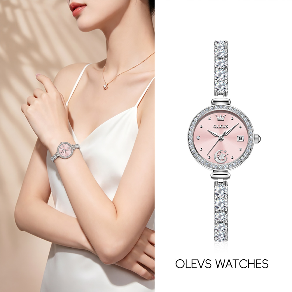 Fashion Women Watches - นาฬิกา OLEVS 2998 ของแท้จากแบรนด์ สำหรับผู้หญิง พร้อมกล่องของขวัญ