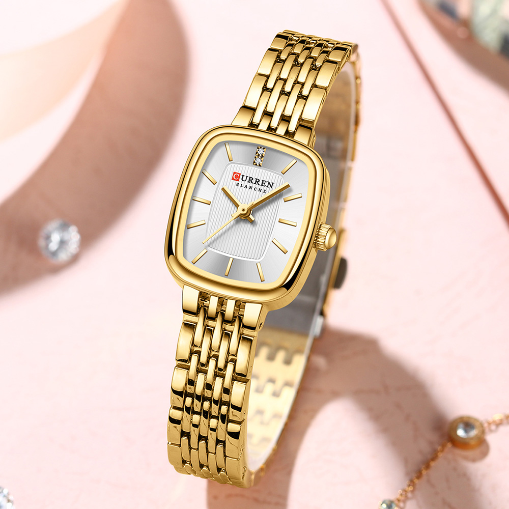 Women'S Fashion Digital Watch - CURREN ใหม่แฟชั่นสแตนเลสวันที่ผู้หญิงนาฬิกา Casual 30M กันน้ําสุภาพสตรีนาฬิกาข้อมือหญิงนาฬิกา Relogio