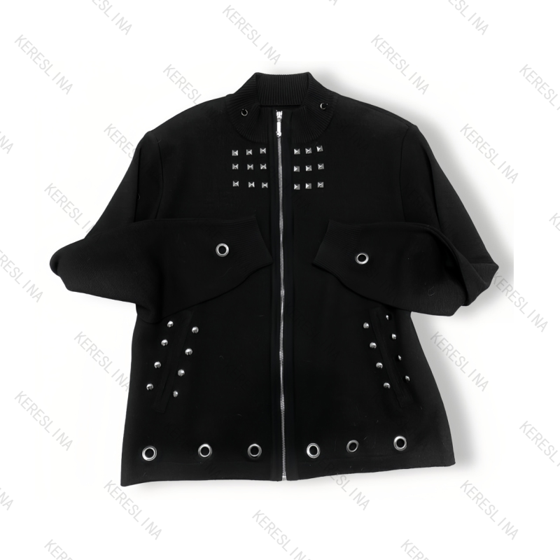 Women'S Y3K Fashion - เสื้อฮู้ดสไตล์อเมริกัน แนวโกธิค เรโทร พังก์ สำหรับฤดูใบไม้ร่วงและฤดูหนาว สไตล์ไฮสตรีท