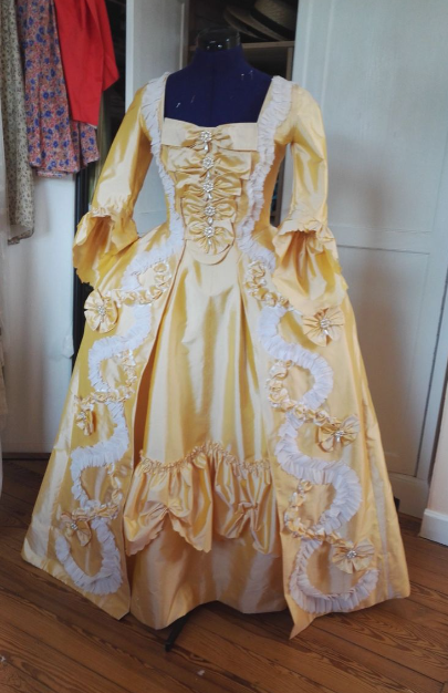 Women Fashion Gown - Rococo แฟชั่นชุดเครื่องแต่งกายหญิงสาว 1770s Queen Princess Rococo