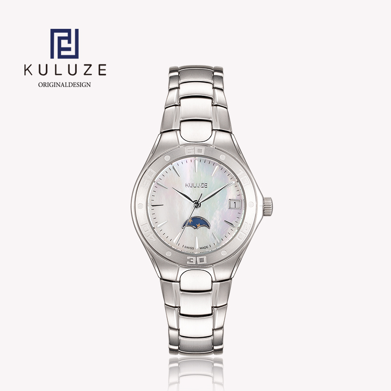Women'S Fashion Digital Watch - Kuluze นาฬิกาผู้หญิงแฟชั่นแบรนด์หรูสำหรับผู้หญิงนาฬิกาควอตซ์708นาฬิกาข้อมือผู้หญิงสไตล์สวิส Ronda