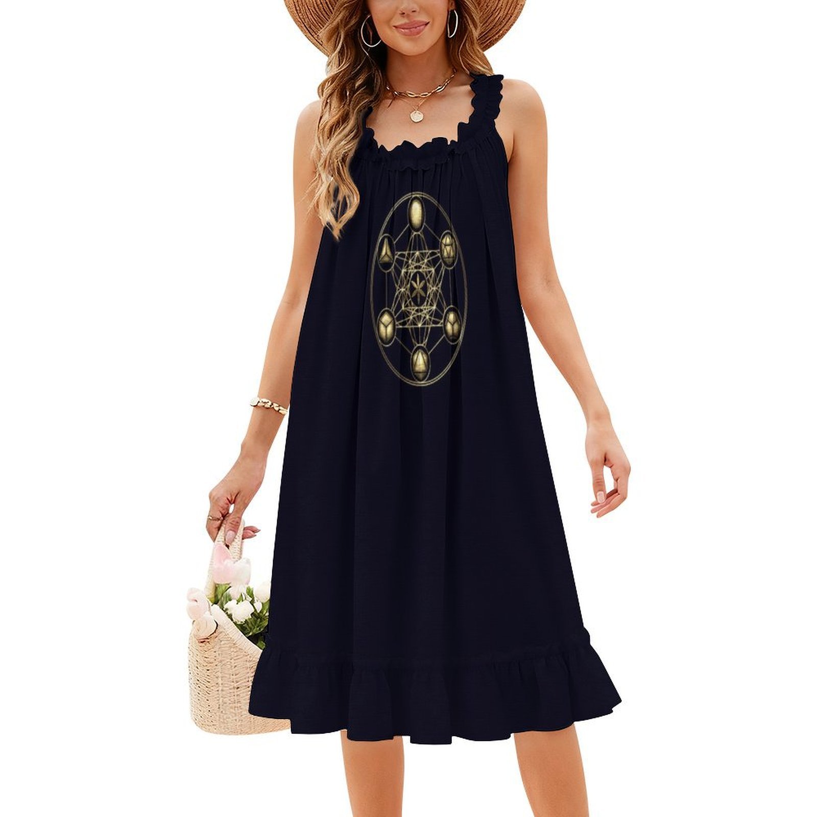 ทรงลูกบาศก์ของเมตาตรอน ดอกไม้แ - Women Fashion Gown บทวิจารณ์และราคา