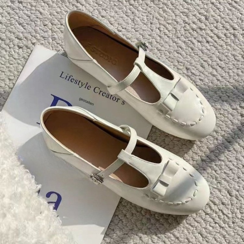 รองเท้าแมรี่เจนแบบเชือกสไตล์ฝร - Women'S Fashion Summer 2025 บทวิจารณ์และราคา