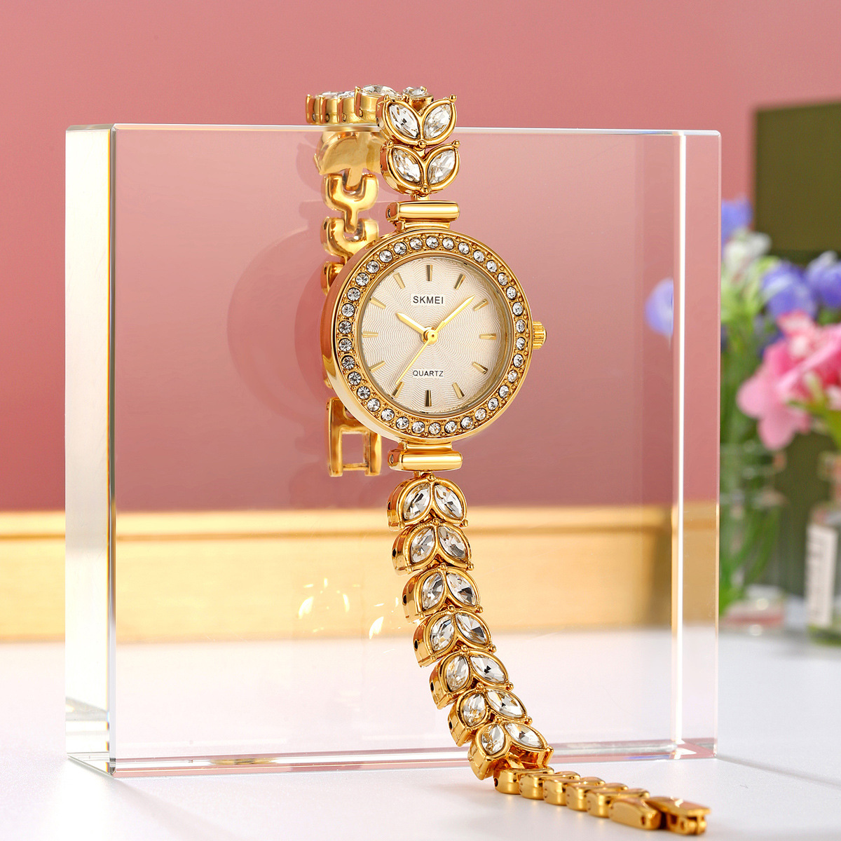นาฬิกาควอตซ์ Lady Diamond รุ่น - Fashion Women Watches บทวิจารณ์และราคา