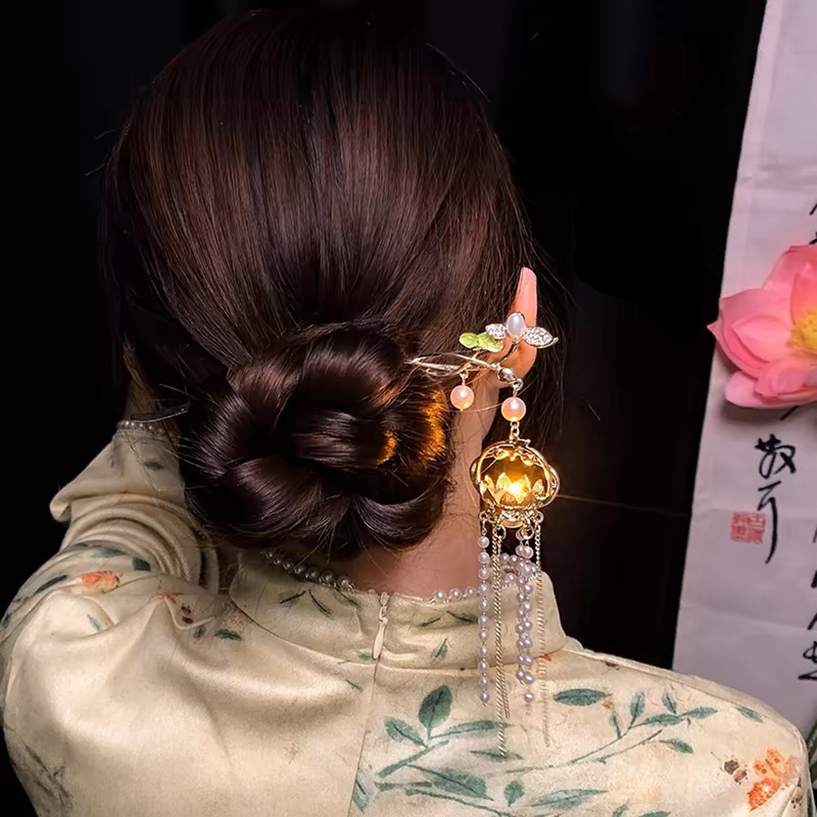กิ๊บติดผมรูปดอกไม้เรืองแสง กิ๊ - Women Fashion Hub บทวิจารณ์และราคา