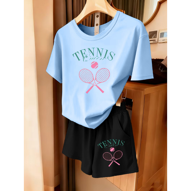 ชุดเสื้อแขนสั้นและกางเกงขาสั้น - Women Top Fashion บทวิจารณ์และราคา