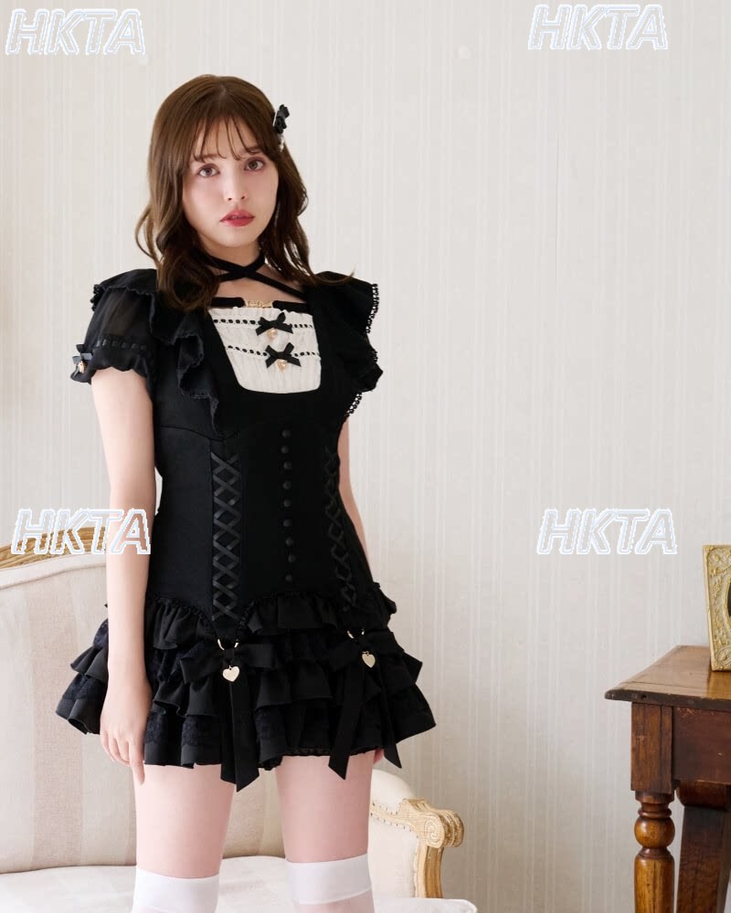 ลิซ ชุดเดรสสั้นแขนสั้นสไตล์ญี่ - Ruched Dress Mini บทวิจารณ์และราคา