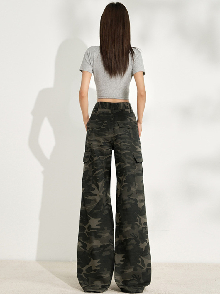 กางเกงยีนส์แฟชั่นลายพรางสำหรับ - Women'S Fashion Utility Pants บทวิจารณ์และราคา