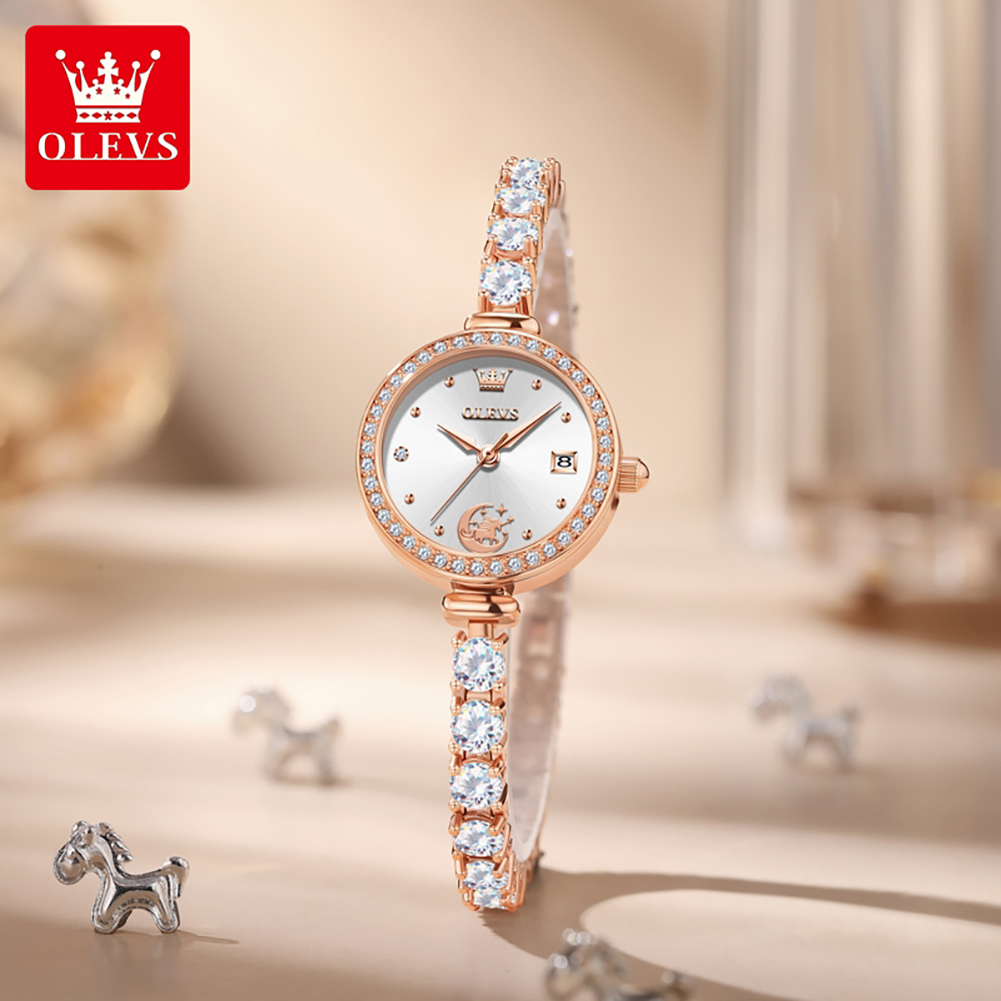 นาฬิกา OLEVS 2998 ของแท้จากแบร - Fashion Women Watches บทวิจารณ์และราคา