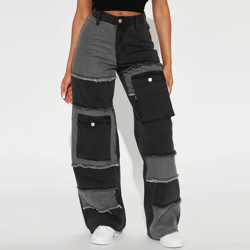 กางเกงยีนส์ทรงยูทิลิตี้ สีบล็อ - Women'S Fashion Utility Pants บทวิจารณ์และราคา