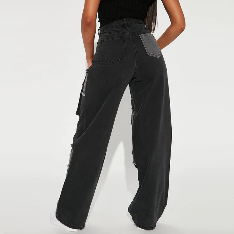 กางเกงยีนส์ทรงยูทิลิตี้ สีบล็อ - Women'S Fashion Utility Pants บทวิจารณ์และราคา