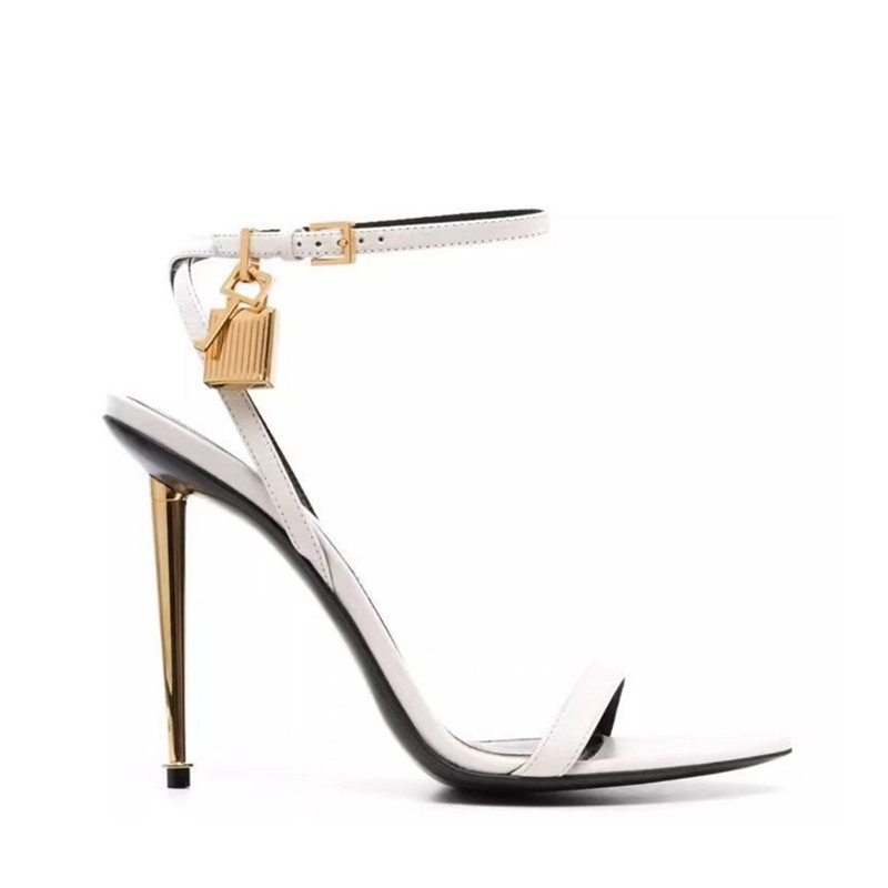 รองเท้าส้นเข็มสีทองแบบมีสายรัด - Women Fashion Ideas บทวิจารณ์และราคา