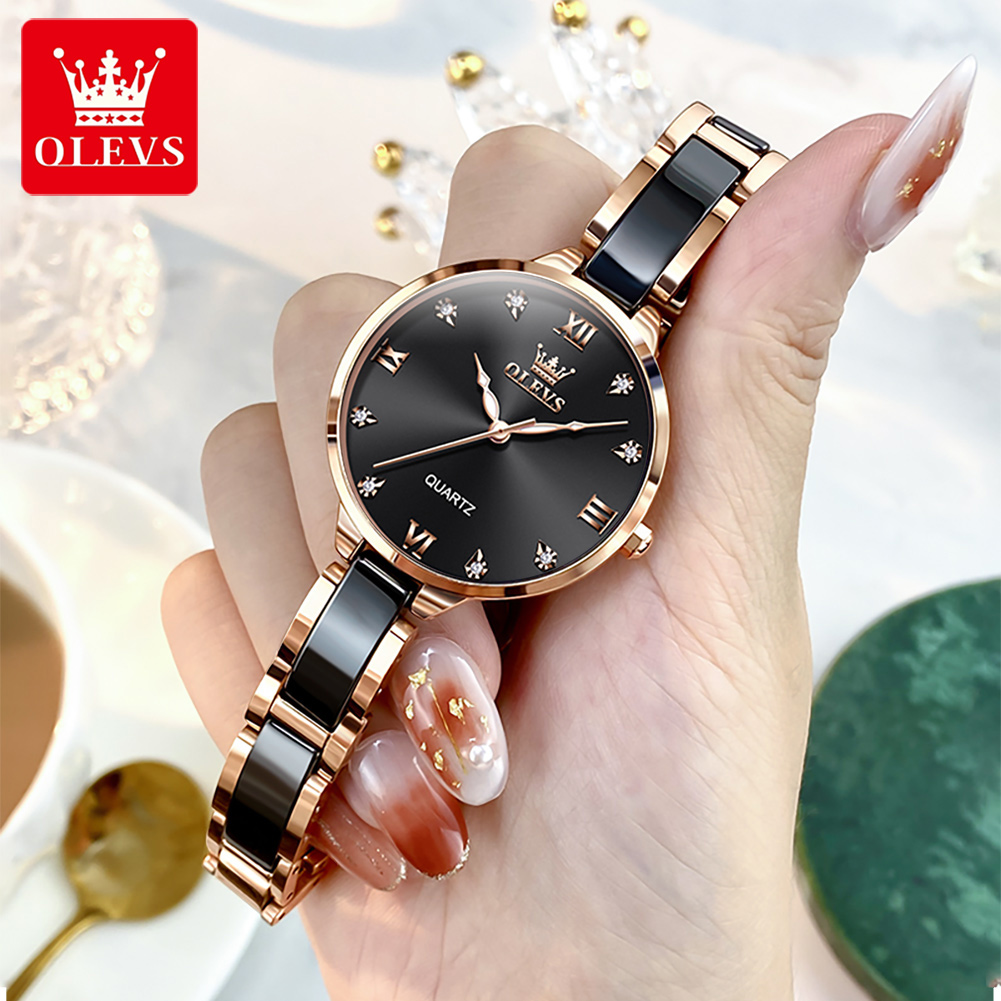 OLEVS 5872 นาฬิกาผู้หญิงนาฬิกา - Fashion Women Watches บทวิจารณ์และราคา