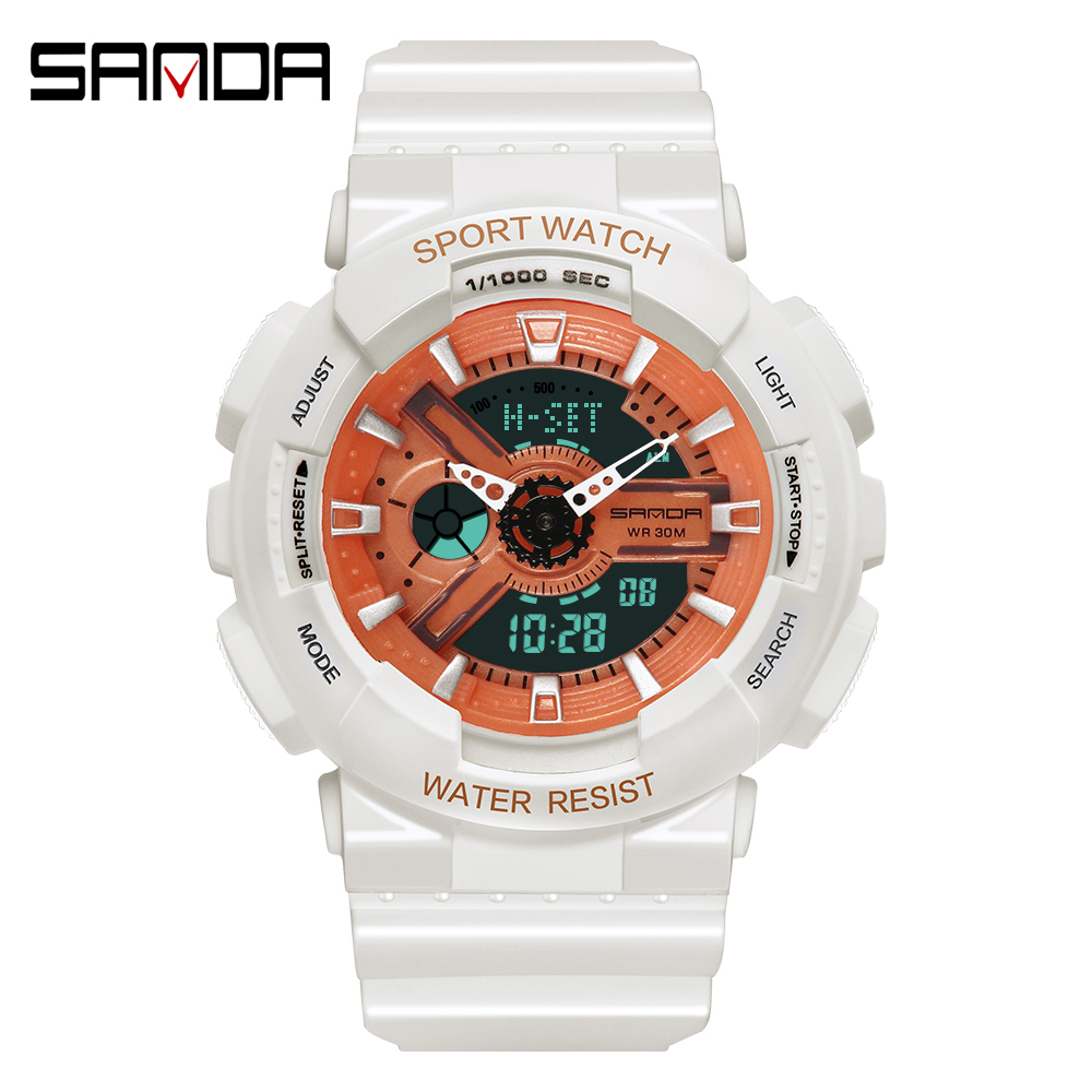 แฟชั่น Sanda แบรนด์กีฬากลางแจ้ - Women'S Fashion Digital Watch บทวิจารณ์และราคา