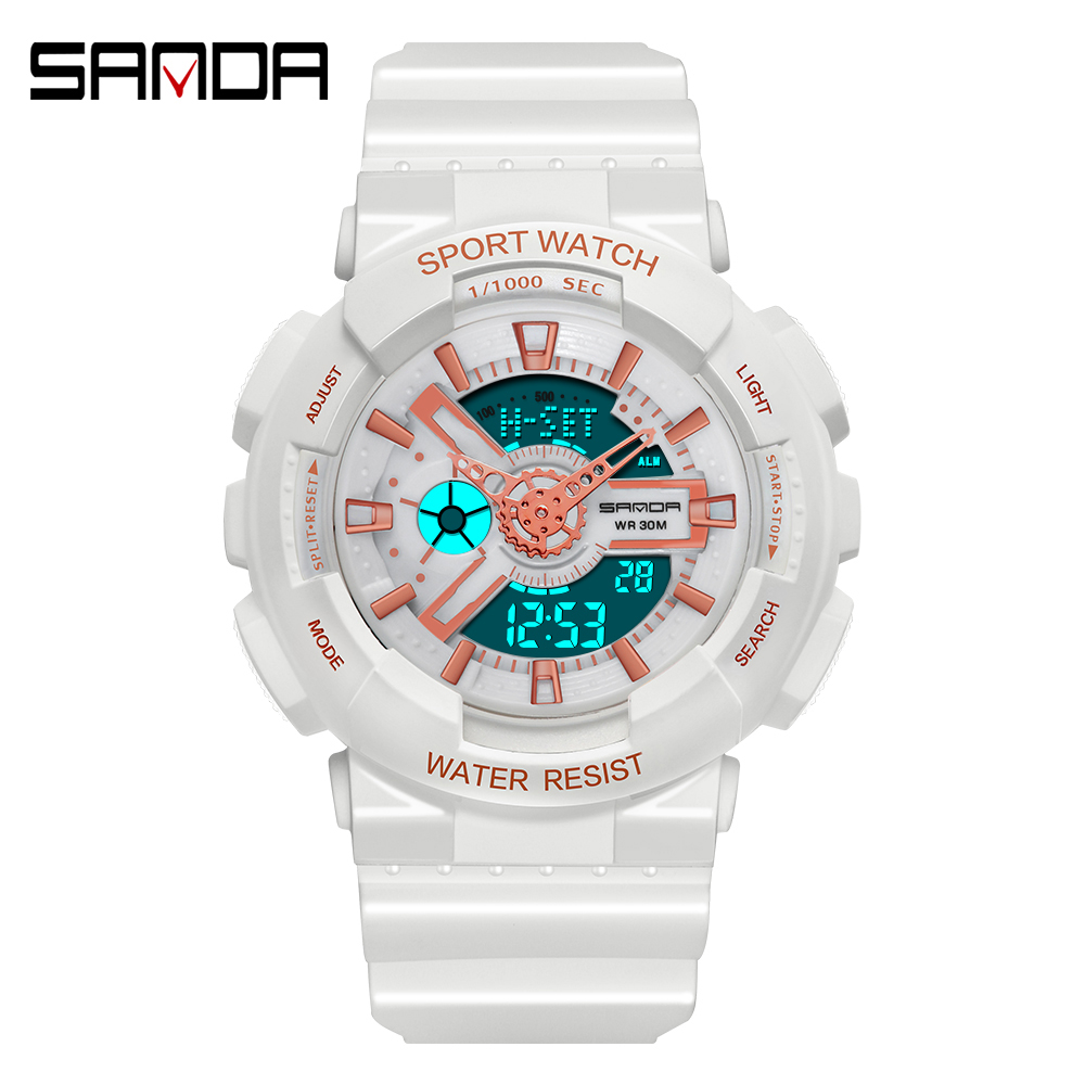 แฟชั่น Sanda แบรนด์กีฬากลางแจ้ - Women'S Fashion Digital Watch บทวิจารณ์และราคา