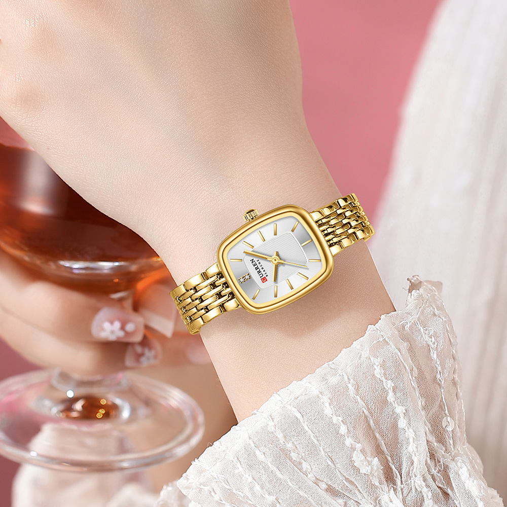 CURREN ใหม่แฟชั่นสแตนเลสวันที่ - Women'S Fashion Digital Watch บทวิจารณ์และราคา