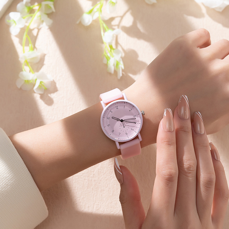 นาฬิกาควอตซ์ผู้หญิง สายซิลิโคน - Women'S Fashion Digital Watch บทวิจารณ์และราคา