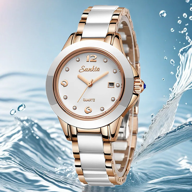 ซุนก้าต้าแฟชั่นนาฬิกาควอทซ์ผู้ - Fashion Women Watches บทวิจารณ์และราคา