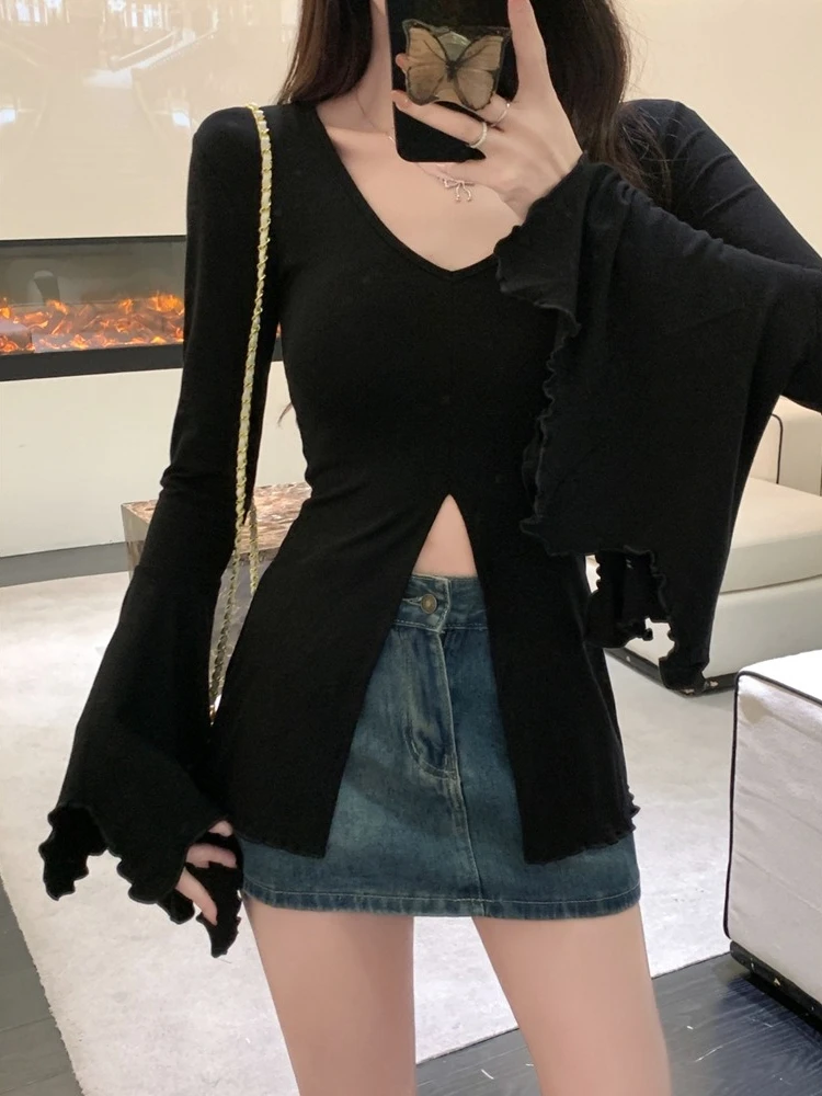 เสื้อยืดวินเทจ Y2K สำหรับผู้หญ - Women Top Fashion บทวิจารณ์และราคา