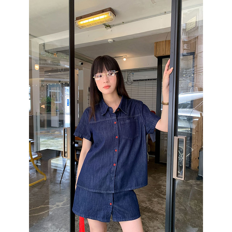 เบนย์นฟฟี่ เรโทรเสื้อเชิ้ตแขนส - Women Fashion Jeans บทวิจารณ์และราคา