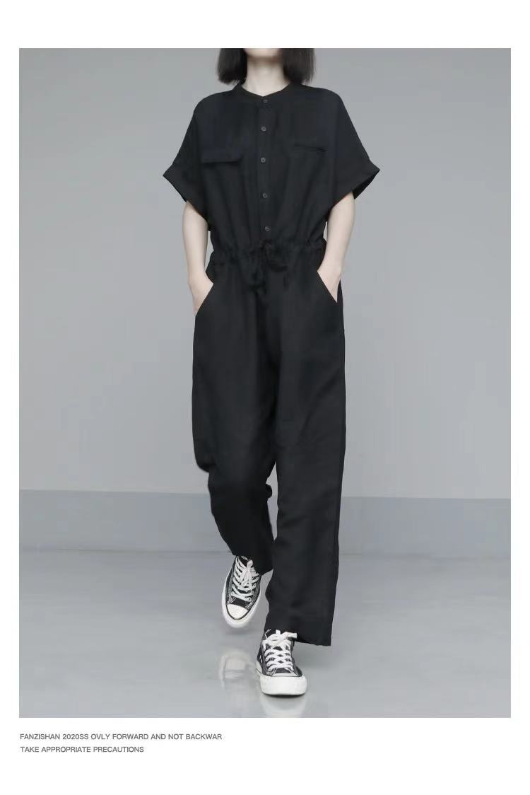 กางเกงจั๊มพ์สูทแฟชั่นไซส์ใหญ่ท - Women'S Fashion Utility Pants บทวิจารณ์และราคา