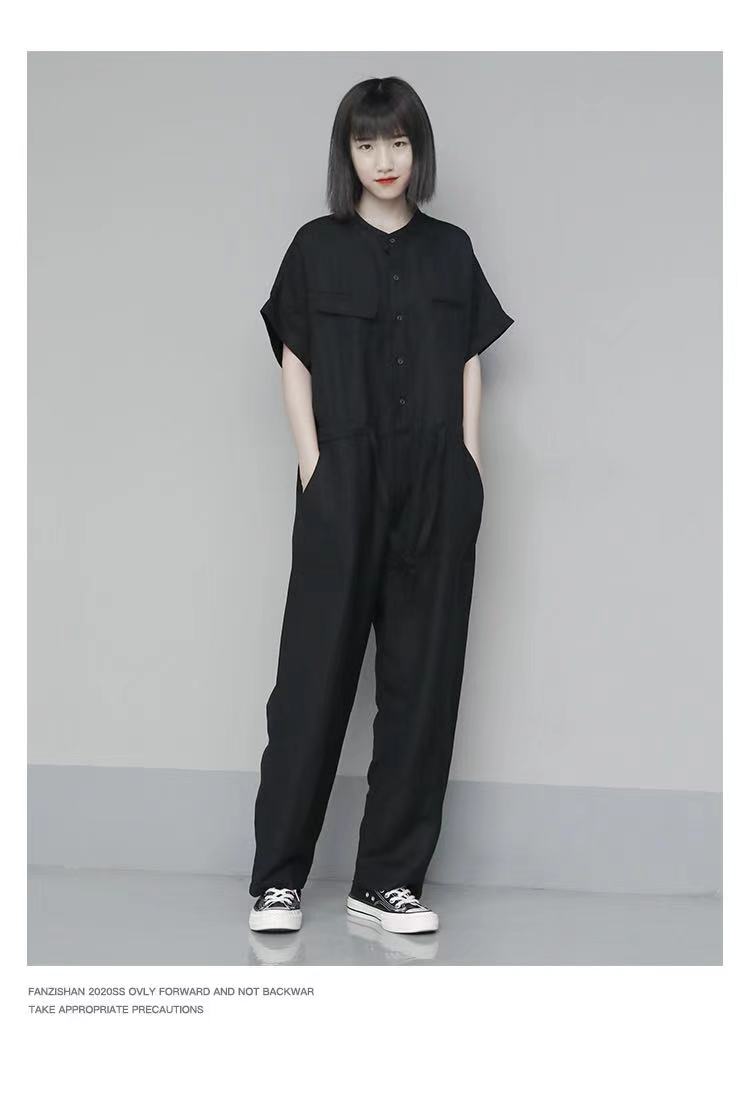 กางเกงจั๊มพ์สูทแฟชั่นไซส์ใหญ่ท - Women'S Fashion Utility Pants บทวิจารณ์และราคา