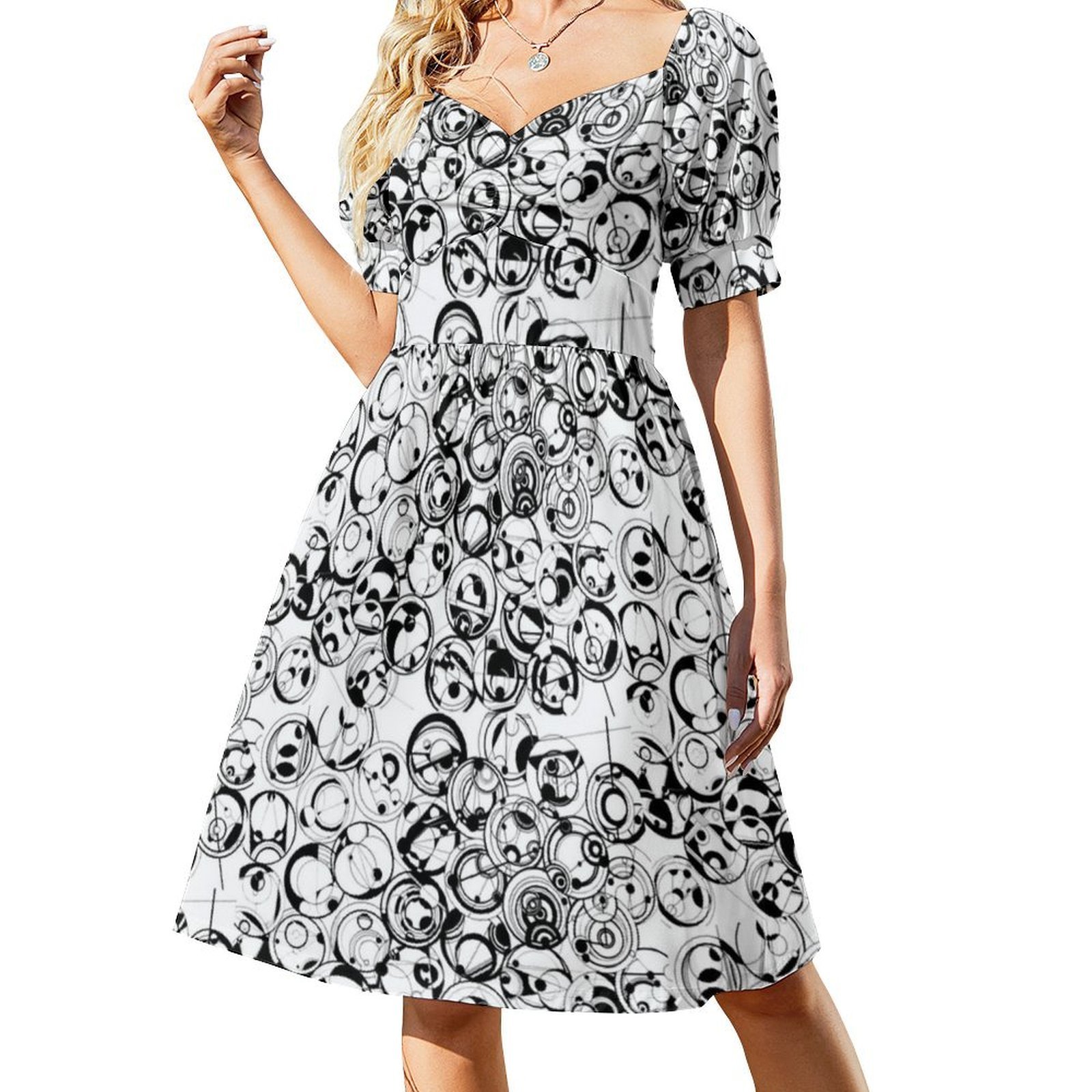 ชุดเดรสลายวงกลมสไตล์โบโฮชิค แฟ - Women Fashion Gown บทวิจารณ์และราคา