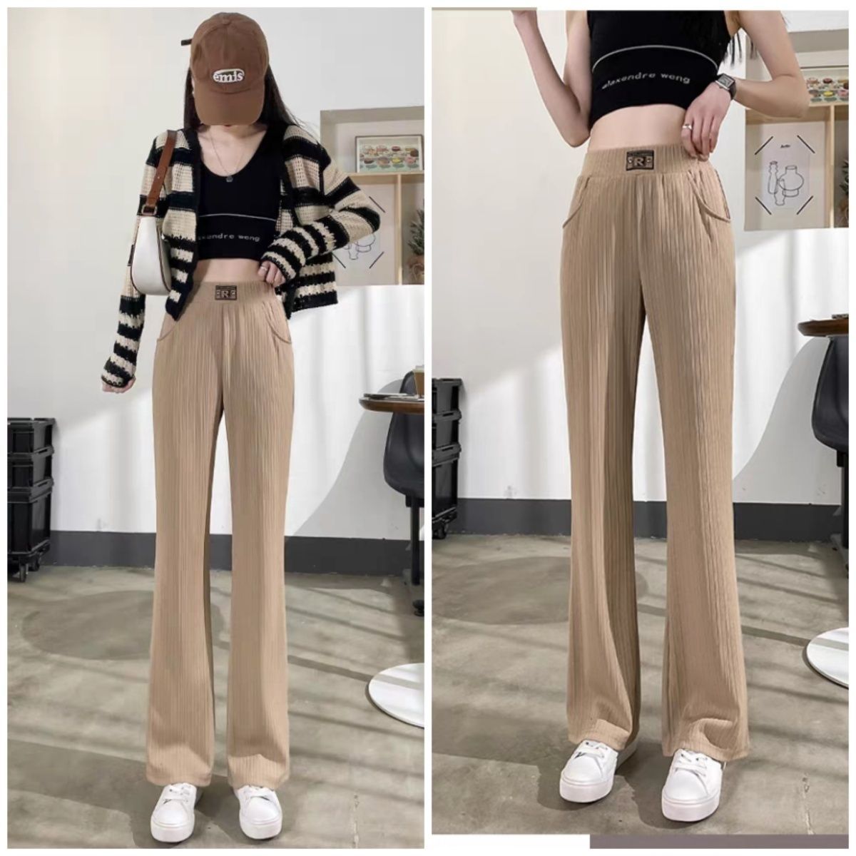 กางเกงสตรี Cargo Jogger Multi- - Women'S Fashion Utility Pants บทวิจารณ์และราคา
