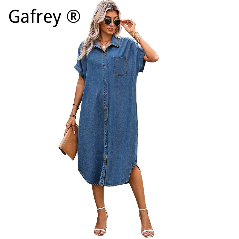 เดรสยีนส์ผู้หญิงไซส์ใหญ่พิเศษ  - Women Fashion Jeans บทวิจารณ์และราคา