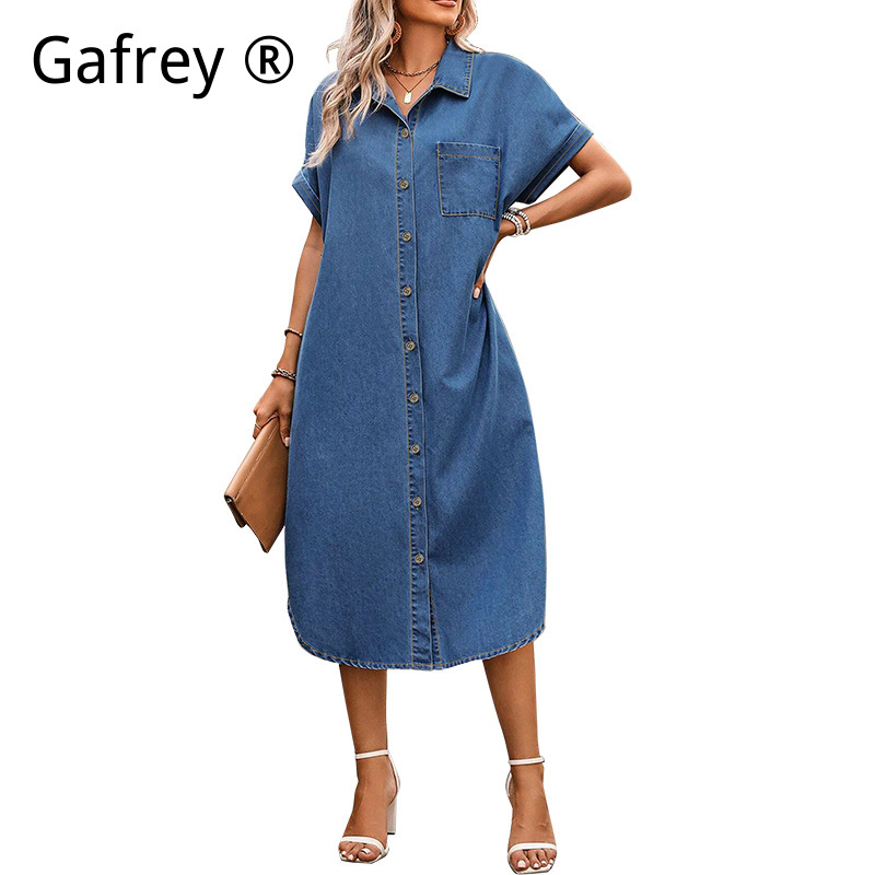 เดรสยีนส์ผู้หญิงไซส์ใหญ่พิเศษ  - Women Fashion Jeans บทวิจารณ์และราคา