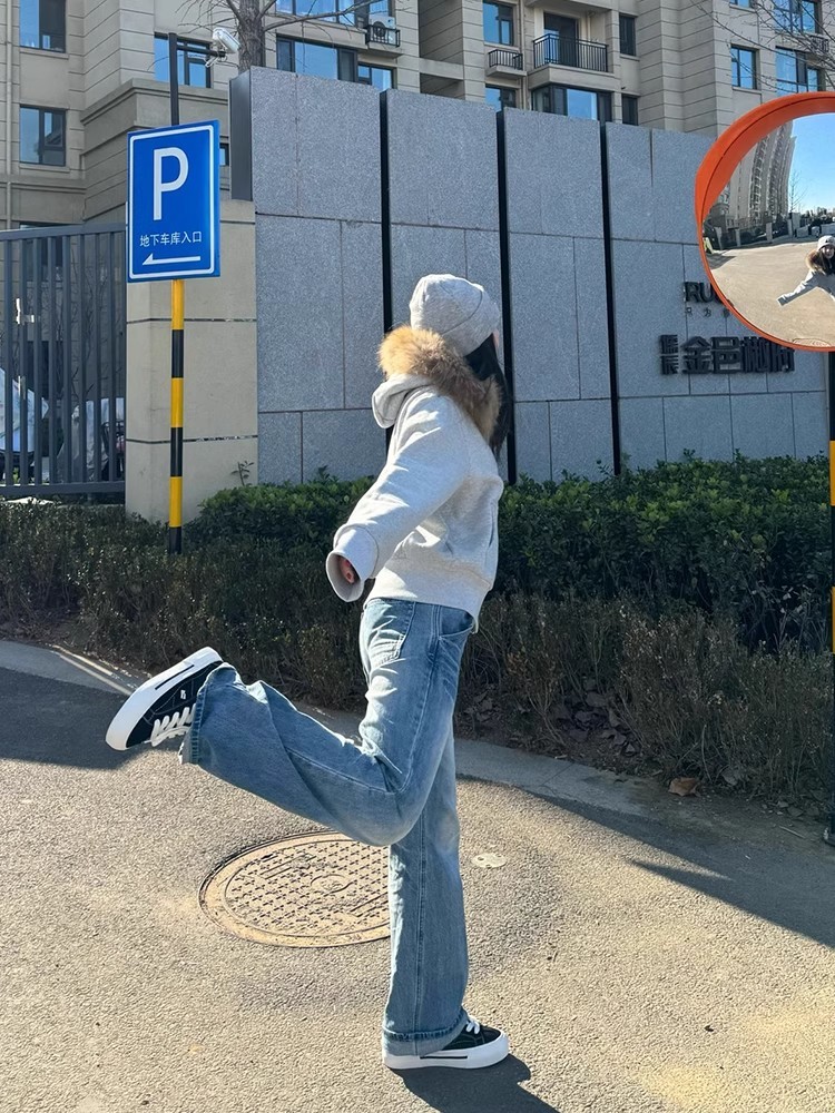กางเกงยีนส์ทรงโลว์ไรส์ สไตล์ Y - Women'S Fashion Utility Pants บทวิจารณ์และราคา