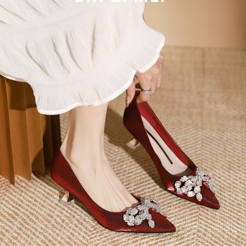 รองเท้าส้นสูง 2025 รุ่นใหม่สำห - Women'S Fashion Summer 2025 บทวิจารณ์และราคา